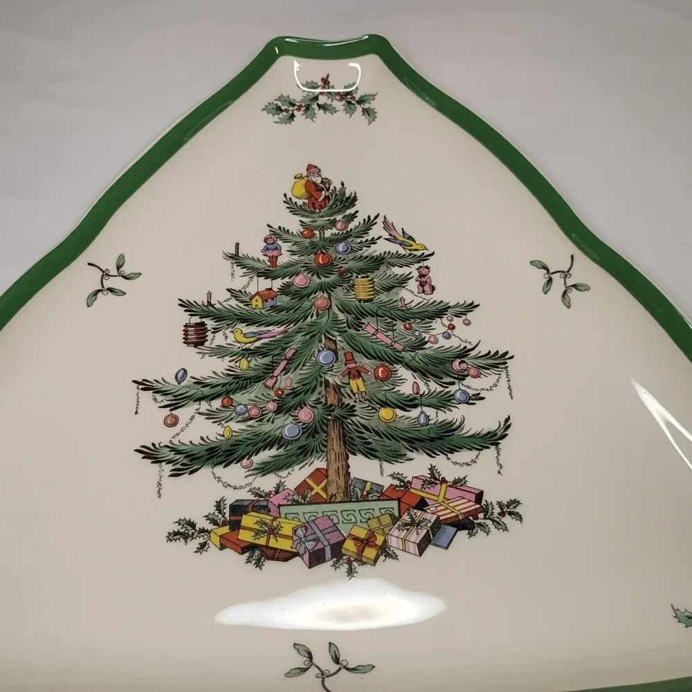 Spode Christmas Tree Plate 11